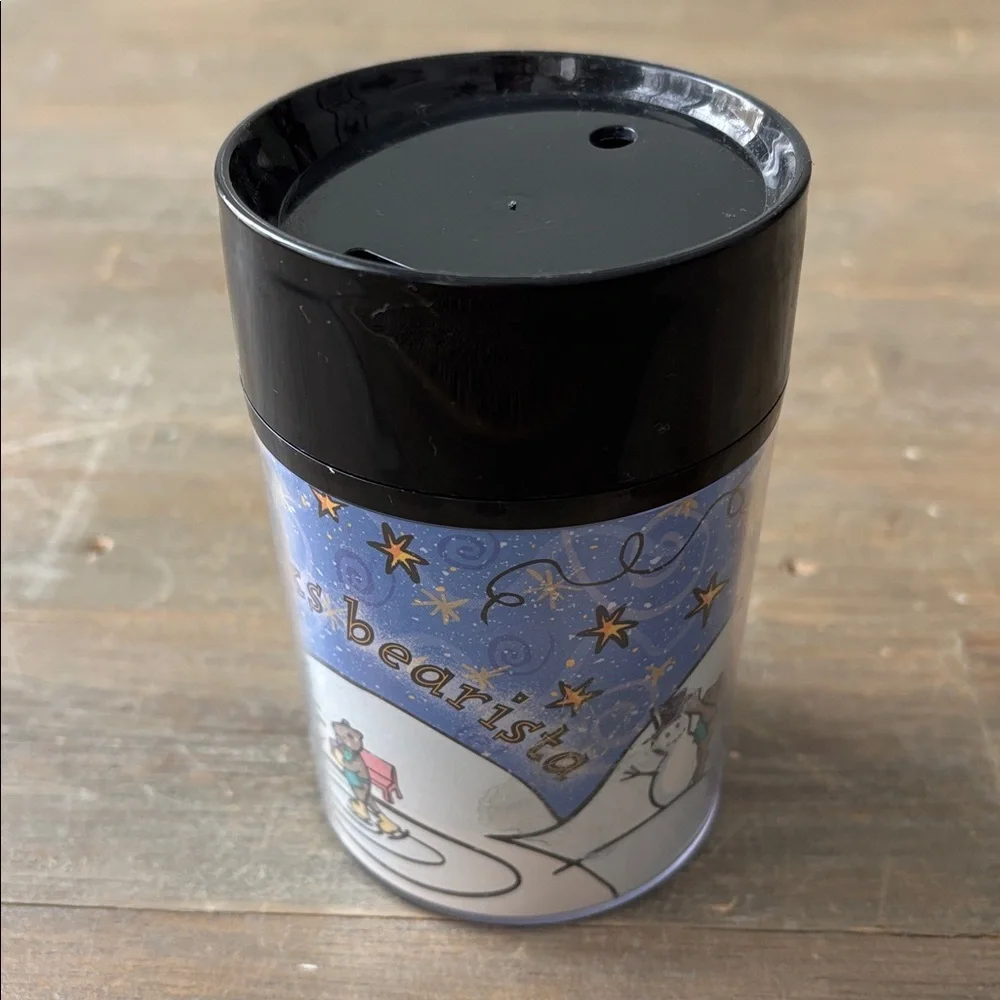 Vintage 1997 Starbucks “Bearista” travel coffee cup